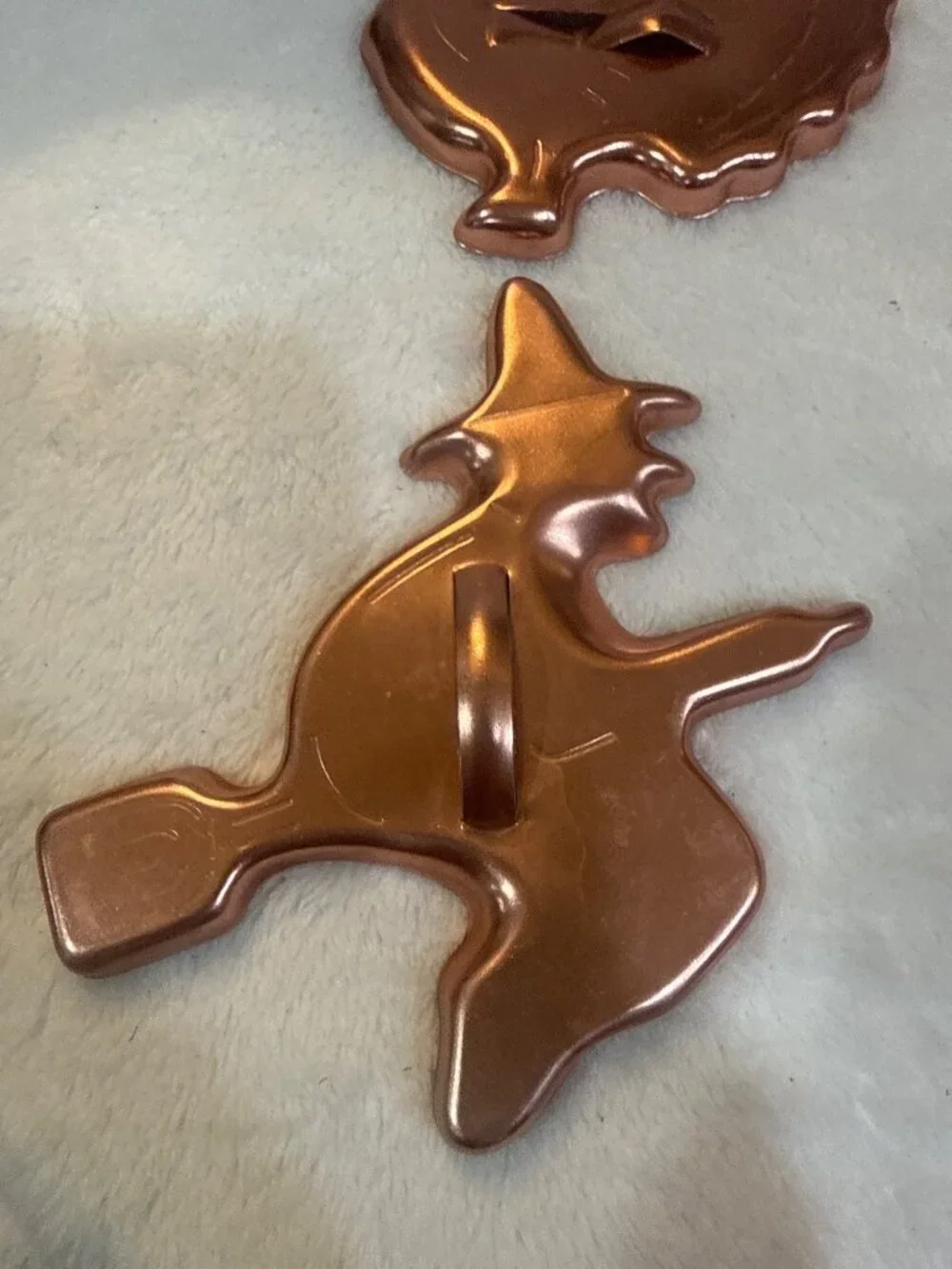 Vintage Copper Seasonal Cookie Cutters, Set of 6